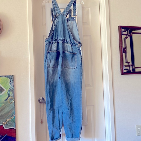 DISTRESSED OVERALLS! - Picture 2 of 2